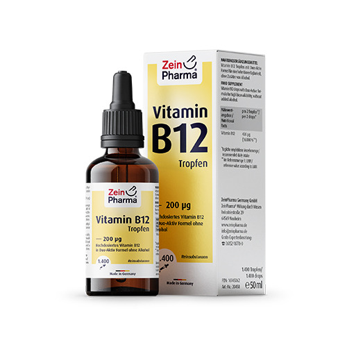 Vitamina B12 en gotas